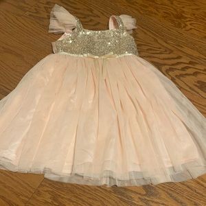 Beautiful Popatu Size 4 Sequin and Tulle Dress